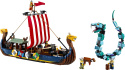 LEGO Creator Statek wikingów i wąż z Midgardu 31132