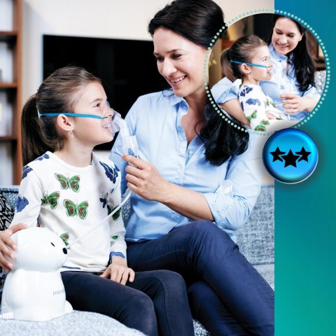 Inhalator nebulizator dla dzieci Microlife Poręczny Solidny Wysoka Jakość Inhalator nebulizator dla dzieci Microlife Poręczny Solidny Wysoka Jakość