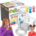 Inhalator nebulizator dla dzieci i dorosłych Kompaktowy Solidny Duży ZESTAW