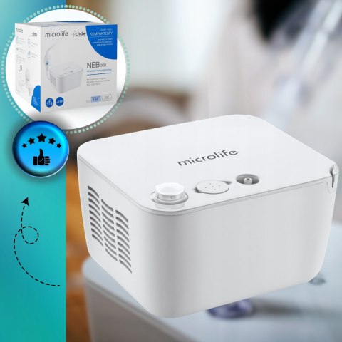 Inhalator nebulizator dla dzieci i dorosłych Solidny Cichy + akcesoria Inhalator nebulizator dla dzieci i dorosłych Solidny Cichy + akcesoria