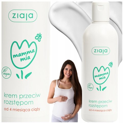 Krem na rozstępy w ciąży Balsam Elastyczność Nawilżenie Zapobiega Rozstępom