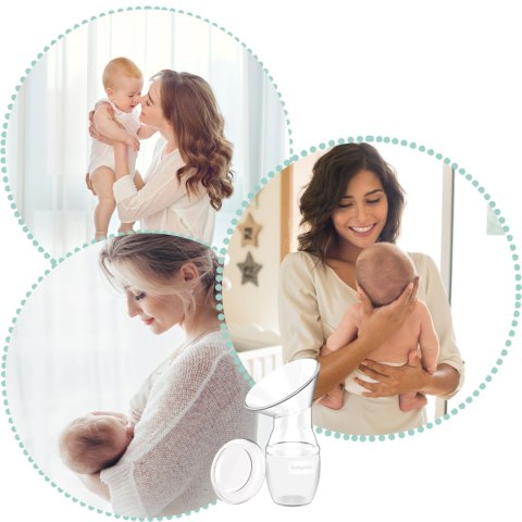 Laktator silikonowy Kolektor mleka Pojemnik na pokarm Wygodna Przyssawka