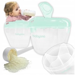 Pojemnik na mleko modyfikowane w proszku dla niemowląt Duże Wygodne 130 ml