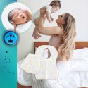 Śliniak Śliniaki Jednorazowe dla dzieci z kieszonką Bocioland 10szt