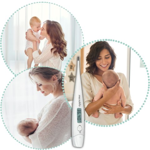 Termometr Elektroniczny Owulacyjny Czuły Wodoodporny Dokładny Szybki pomiar