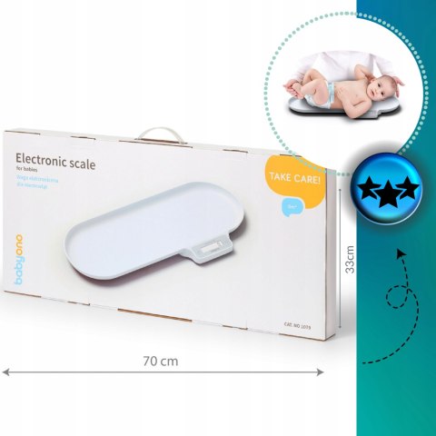 Waga elektroniczna dla niemowląt noworodków dzieci Duża Dokładna do 30kg
