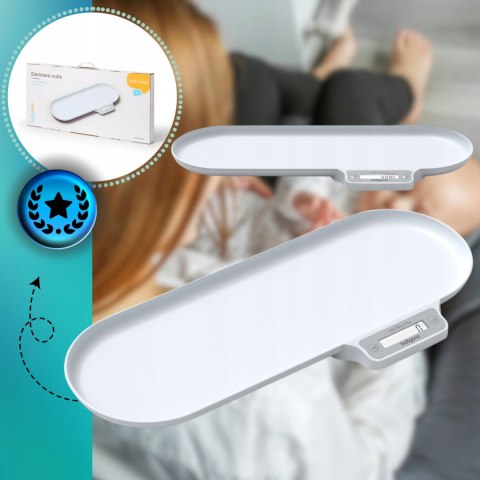 Waga elektroniczna dla niemowląt noworodków dzieci Duża Dokładna do 30kg