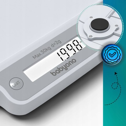 Waga elektroniczna dla niemowląt noworodków dzieci Duża Dokładna do 30kg
